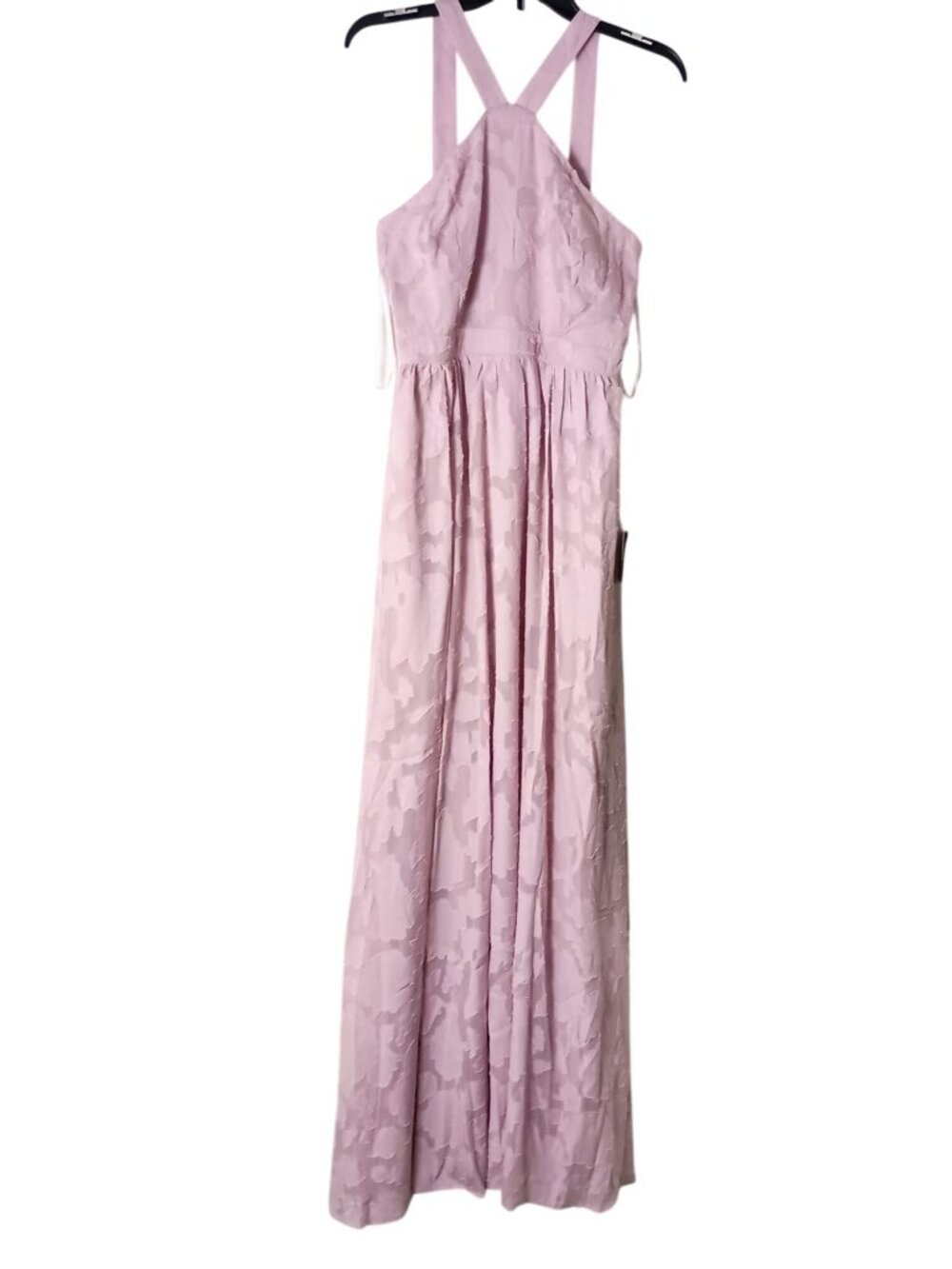 Lulus Love Beyond Mauve Burnout Floral Maxi Dress Women M NWT Wedding Guest - Picture 2 of 12